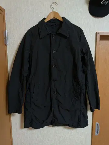 바니스뉴욕 트렌치코트 스프링 코트 블랙 L 사이즈