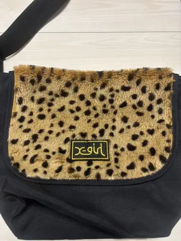 X-girl 숄더백 메신저 백