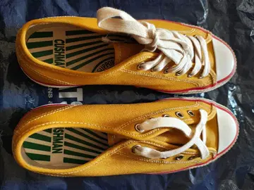 미사용 새상품 스니커즈 cushman 쿠시맨 머스타드