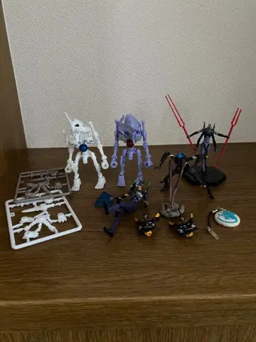 신세기 에반게리온 피규어 스트랩 식품 완구? 하자 있음