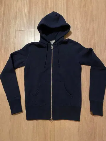 새상품 LOOPWHEELER 후드티 루프 휠러 made in Japan