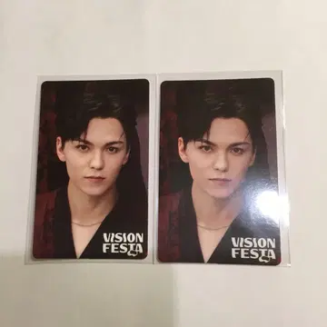 TMA visionfesta 비전페스타 트레이딩 카드 세븐틴 버논