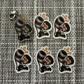 진지하게 야바시티 마지야바 에밀 플레이크 씰 아크릴 참