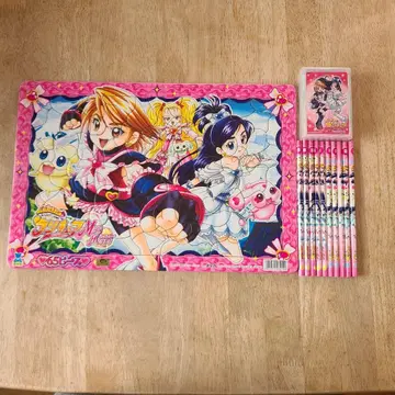 프리큐어 퍼즐 65피스와 카드 세트