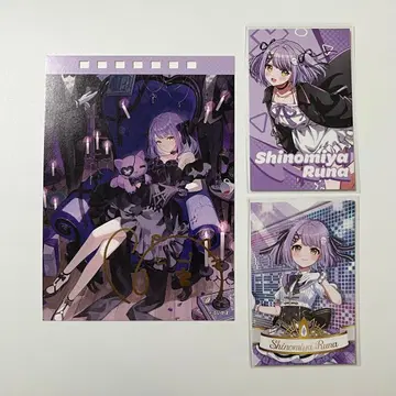 Vspo! 시노미야 루나 달력 폴라로이드