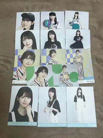 츠츠이 아야메 브로마이드 컴프 4종 묶음 판매