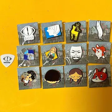 요루시카 핀 배지 전종 세트 전생 피크 포함