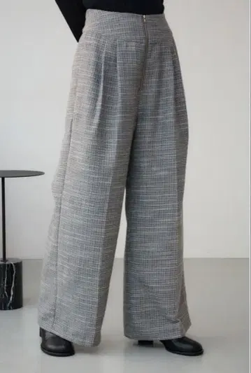 코르셋 와이드 팬츠