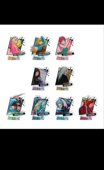 SAKAMOTO DAYS 아크릴 피규어 컬렉션 9개