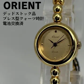 데드스탁 상품 ORIENT 오리엔트 브레스형 쿼츠 시계 배터리 교환 완료
