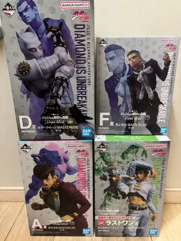 제일복권 죠죠 피규어 다이아몬드는 부서지지 않는다 -STAND RUSH!