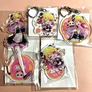 최애의 아이 제비뽑기당 루비 아크릴 스탠드 키링