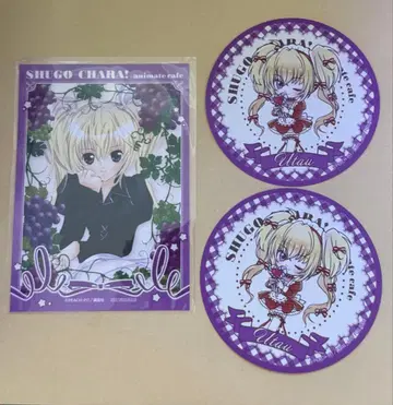 수호캐릭터 애니메이트 카페 혜택 코스터 우타우