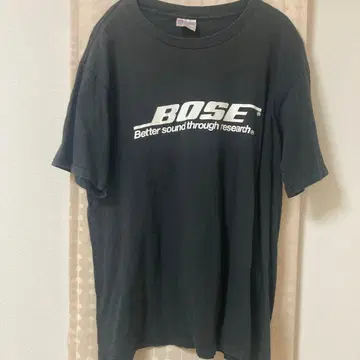 빈티지 90s BOSE 티셔츠 기업 로고 페이드 USA제