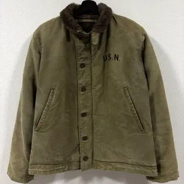 레어 빈티지 40~50s N1 덱 자켓 40 고품질 분위기 발군