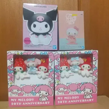 산리오 마이멜로디 쿠로미 키티 세트