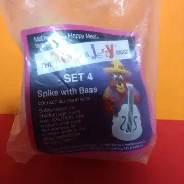 맥도날드 USA 톰과 제리 밴딩 스파이크 베이스 밴딩 밀토이
