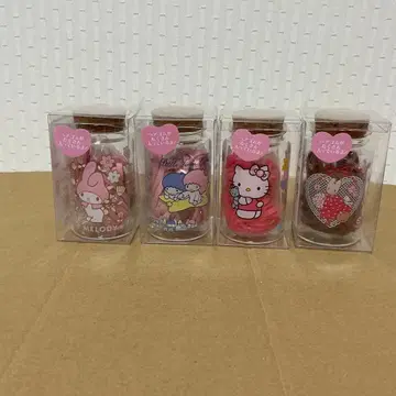 산리오 항아리 머리끈 키티 마이멜로디 키키라라