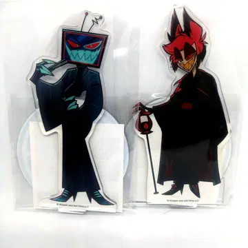 해즈빈 호텔 애니메이트 아크릴 스탠드 복스 & 알래스터 세트