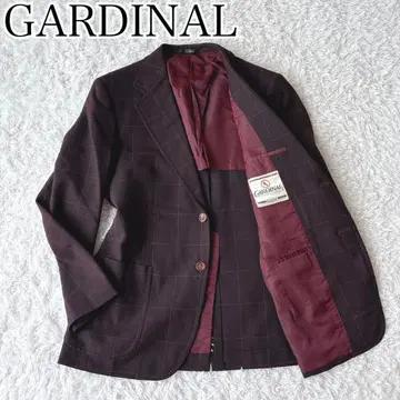 GARDINAL 빈티지 자켓 80s 90s 체크 무늬 쇼와 레트로