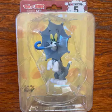 톰과 제리 happy 복권 A상 우산을 먹은 톰 피규어 새상품