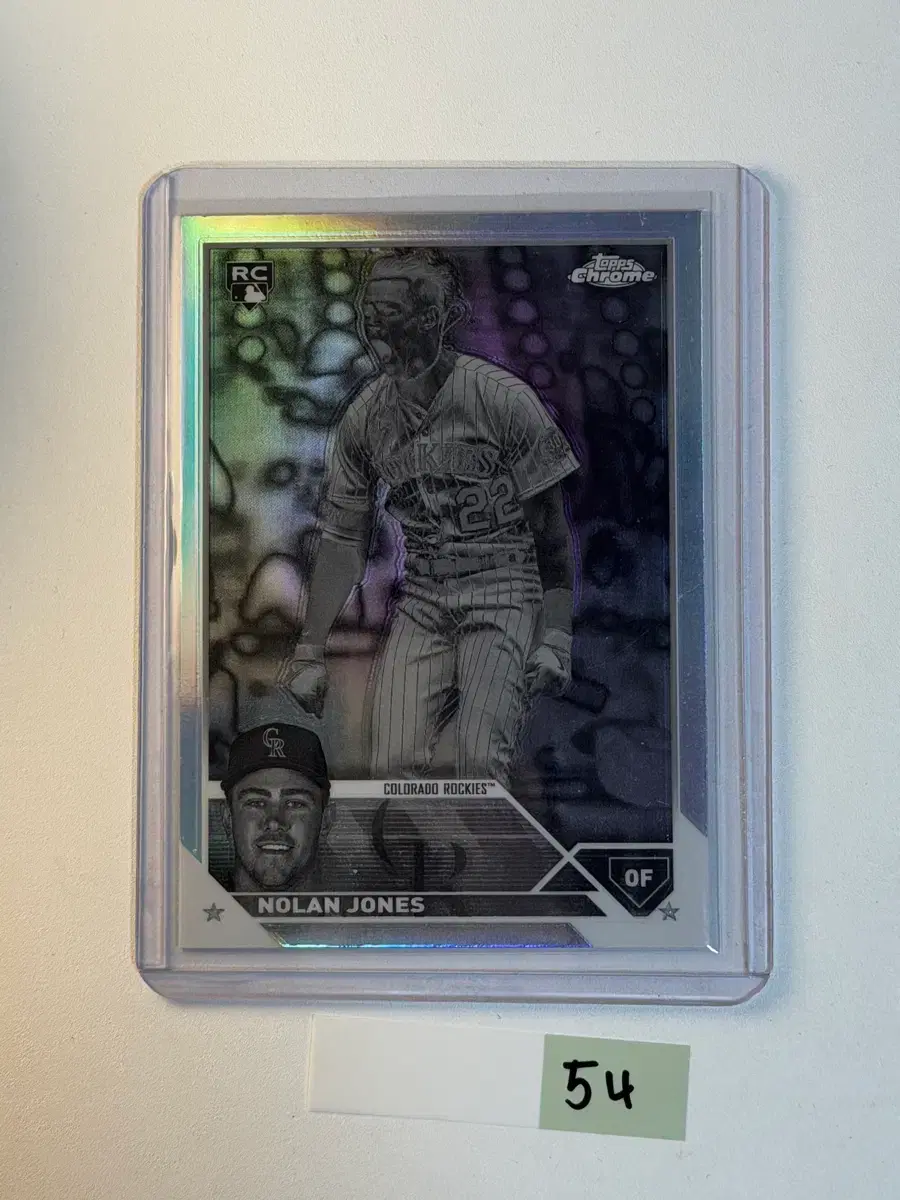 놀란 존스 2023 RC Topps MLB 야구카드