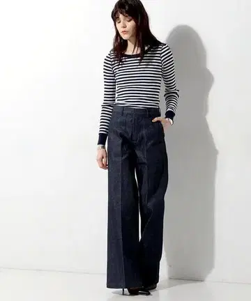 [ 새상품 미사용 ] HYKE의 리브 롱 슬리브