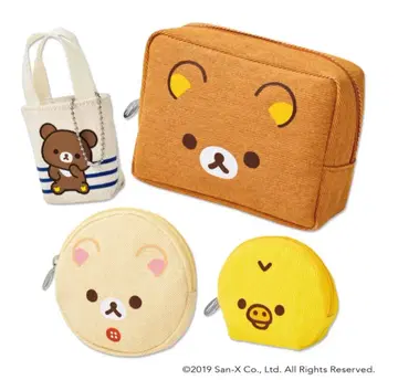 리락쿠마 파우치 세트