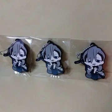 가치액터 러버 마스코트 러버 스트랩 잔카 3개