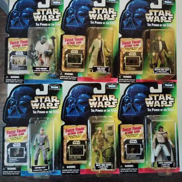 스타 워즈 피규어 프리즈 프레임 6체