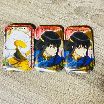 은혼 중국 실버 캔뱃지 카츠라 엘리자베스 3개