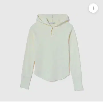 [새상품] C/L Fluffy Teardrop 후디 시어 크림