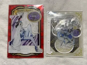 원피스 벌스데이 아크릴 스탠드 로브 루치 세트