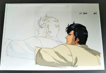 새상품급 시티 헌터 사에바 료 애니메이션 셀화 동영상 세트