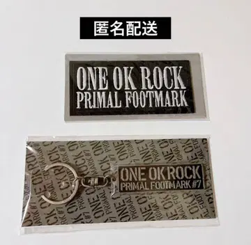 ONE OK ROCK PRIMAL FOOTMARK 키링 와펜