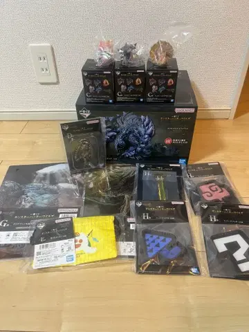 제일복권 몬스터 헌터 와일즈 C상 라스트 원상 포함 총 12점