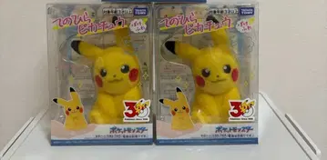 손바닥 피카츄 포케후와 포켓몬스터 30주년 2개 세트 1