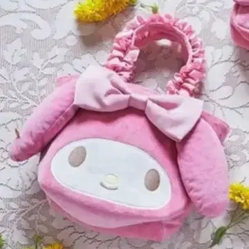 [ 미사용 새상품 ] Maison de Fleur 마이멜로디 핸드백 핑크