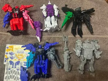 [ 조립 완료 ] 공룡전대 쥬레인저 미니 프라 묶음 판매