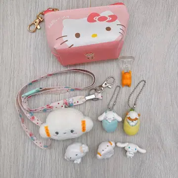 레어 당시품 있음 키티 코기뮨 시나모롤 산리오 키키라라 세트