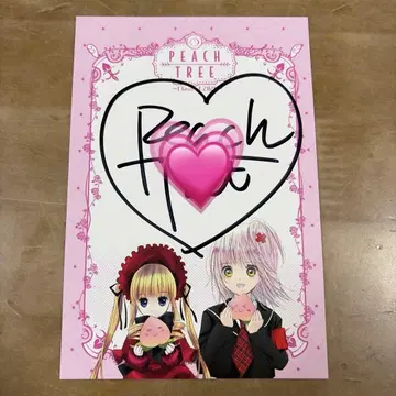 PEACH-PIT 친필 사인 포함 엽서 슈고 캐릭터 로젠 메이든