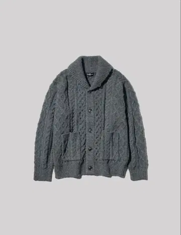 GU 케이블 숄카라 가디건 ENGINEERED GARMENTS