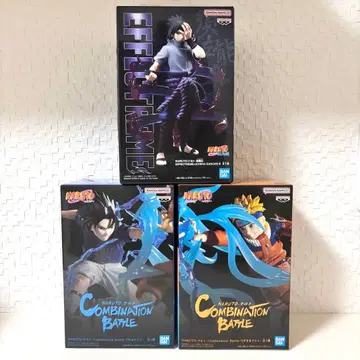 NARUTO 나루토 피규어 3종 세트 우치하 사스케 우즈마키 나루토