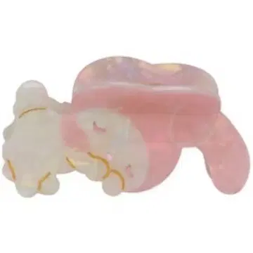 산리오 마이멜로디 마이멜로 반짝 클립 헤어 클립 헤어 액세서리