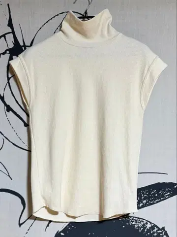 론 헤르만 R.H. 빈티지 코튼 티셔츠 아이보리