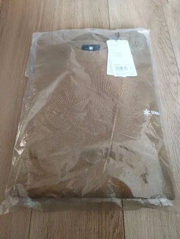 스노우피크 로고 맨투맨 코요테 XL