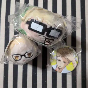 하이큐 츠키시마 노루캐릭터 모찌마스 봉제 인형 극락탕 캔뱃지 미니