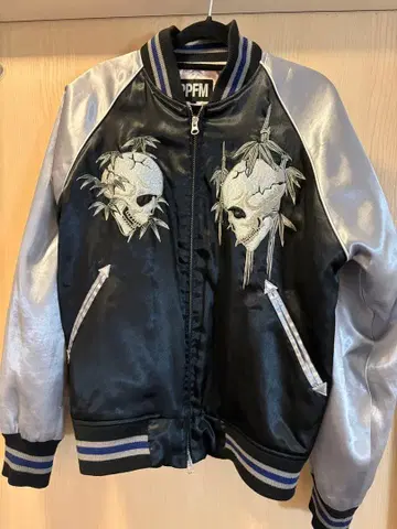 레어 PPFM 스컬 자수 스카잔 M 사이즈