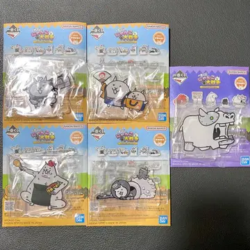 제일복권 냥코 대전쟁 아군 캐릭터 적 캐릭터 아크릴 스탠드 5세트