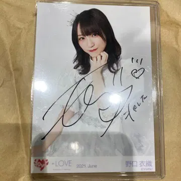 이코라부 생사진 이퀄러브 노구치 이오리 겨울 투어 파이널 친필